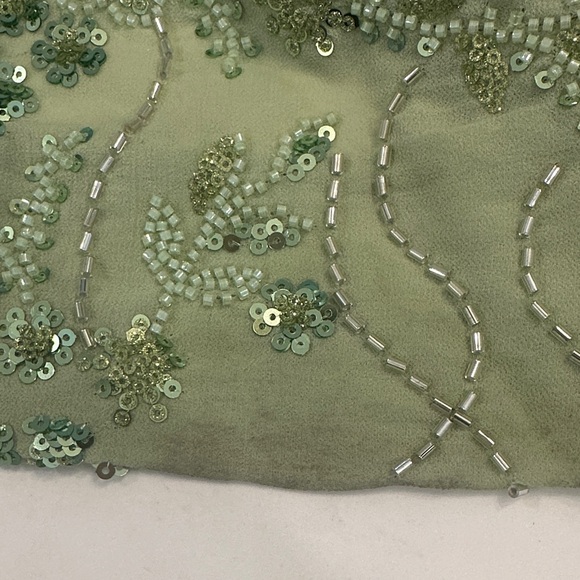 Peppermayo Celandine Beaded Maxi Dress in Lime - Picture 10 of 10